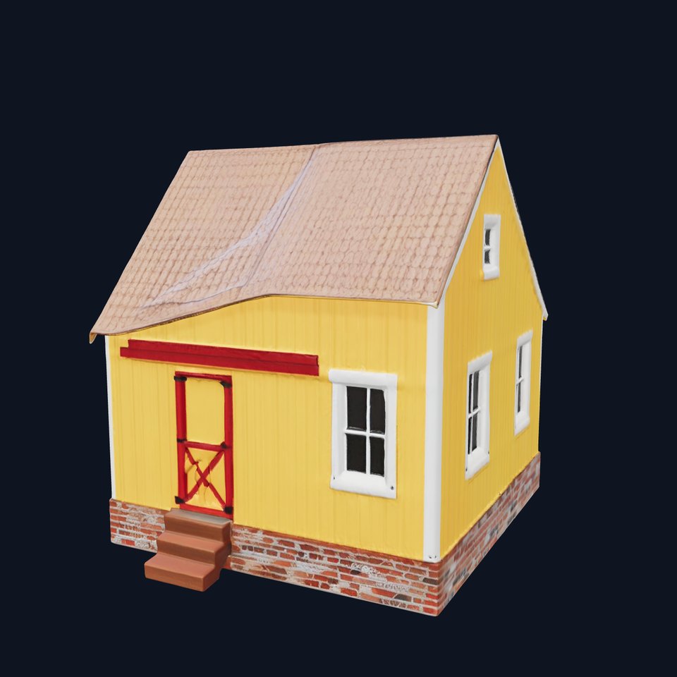 Sunny Cottage model pack